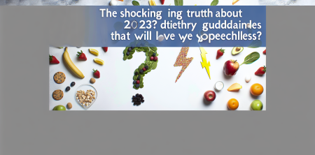 The Shocking Truth About 2023 Dietary Guidelines That Will Leave You Speechless