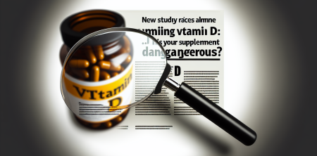New Study Raises Alarming Questions About Vitamin D: Is Your Supplement Dangerous?