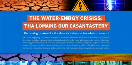 The Water Energy Crisis: A Looming Catastrophe That Demands Our Immediate Attention