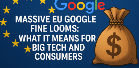 Massive EU Google Fine Looms: What It Means for Big Tech and Consumers