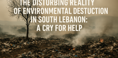 The Disturbing Reality of Environmental Destruction in South Lebanon: A Cry for Help