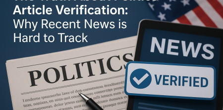 The Truth About Politics Article Verification: Why Recent News is Hard to Track