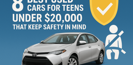 8 Best Used Cars for Teens Under $20,000 That Keep Safety in Mind