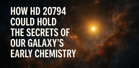 How HD 20794 Could Hold the Secrets of Our Galaxy’s Early Chemistry