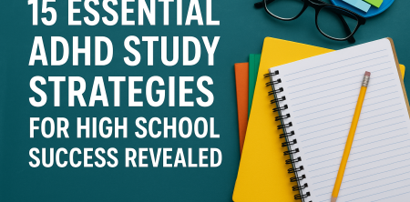 15 Essential ADHD Study Strategies for High School Success Revealed
