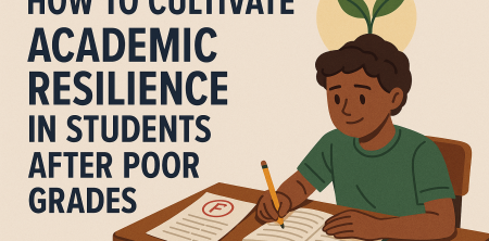 How to Cultivate Academic Resilience in Students After Poor Grades