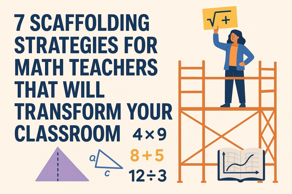 Scaffolds Example In Math 7 Scaffolding Strategies to Transform Your Math Classroom - Dr. Matthew ...