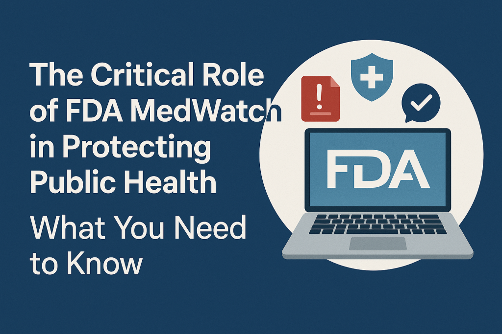 Medwatch Example The Critical Role of FDA MedWatch in Protecting Public Health: What You ...