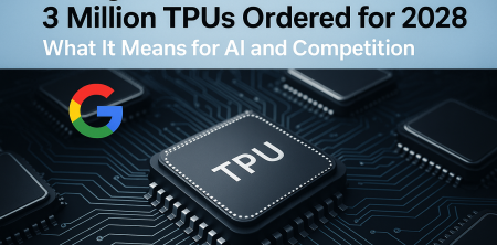 Google’s Ambitious Plan: 3 Million TPUs Ordered for 2028 — What It Means for AI and Competition