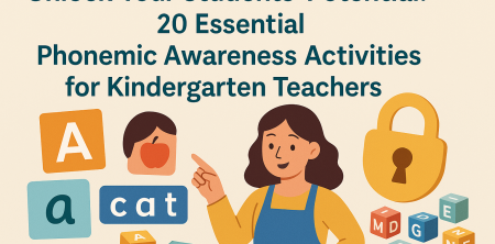 Unlock Your Students’ Potential: 20 Essential Phonemic Awareness Activities for Kindergarten Teachers
