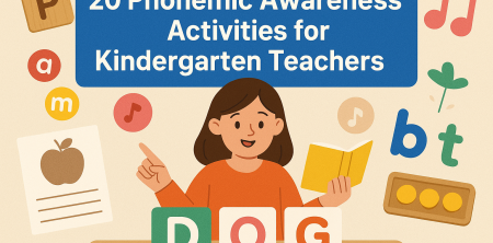 20 Phonemic Awareness Activities for Kindergarten Teachers
