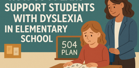 How 504 Plans Support Students with Dyslexia in Elementary School