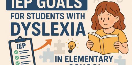 IEP Goals for Students with Dyslexia in Elementary School