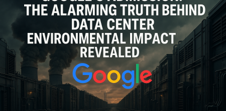 Google’s Admission: The Alarming Truth Behind Data Center Environmental Impact Revealed