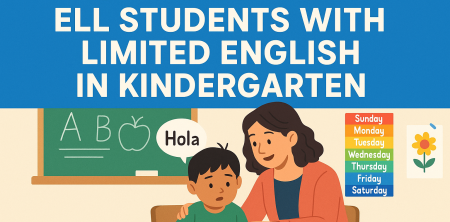 How to Support ELL Students with Limited English in Kindergarten