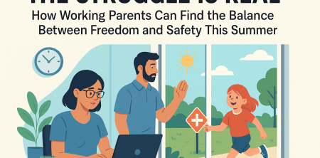 The Struggle is Real: How Working Parents Can Find the Balance Between Freedom and Safety This Summer
