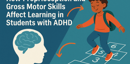 How Proprioception and Gross Motor Skills Affect Learning in Students with ADHD
