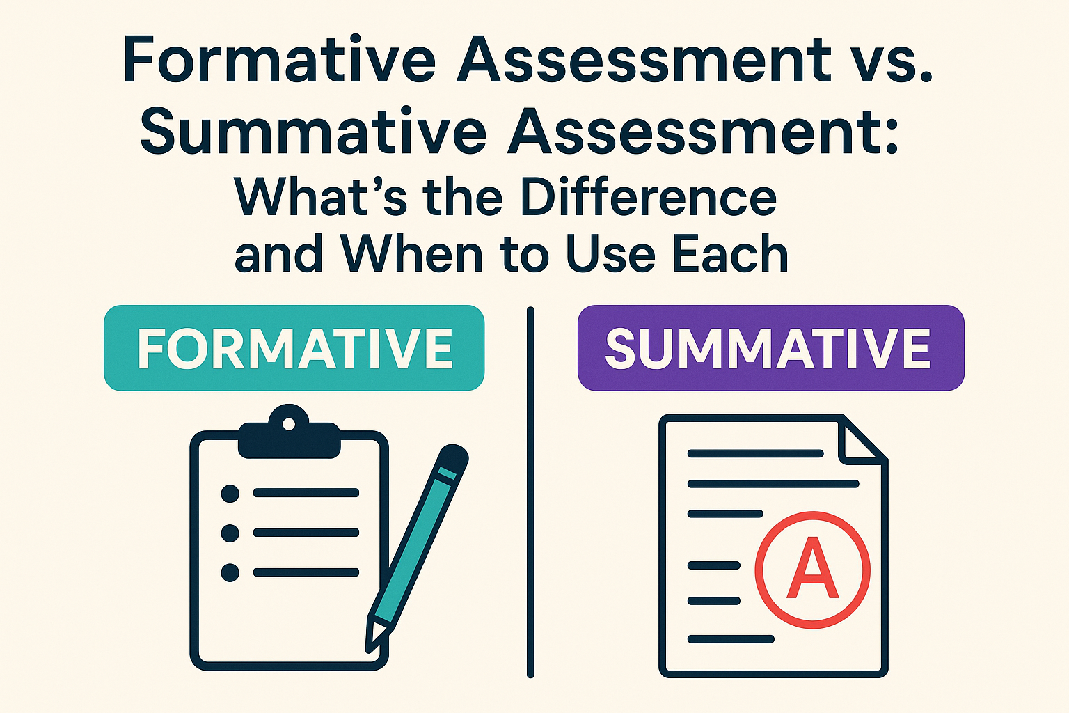 "Formative Assessment vs. Summative Assessment: What's the Difference ...