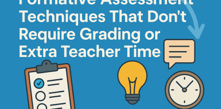 Boost Learning: No-Grade Formative Assessment Techniques