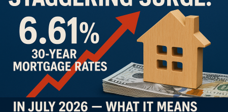 30-Year Mortgage Rates Hit 6.61% in July 2026: What Homebuyers Need to Know