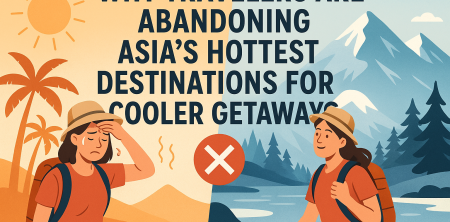 Travelers Ditch Asia’s Heat for Cooler Escapes in 2024