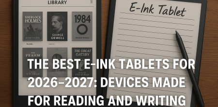 Top E-Ink Tablets for 2026: Read & Write Digitally