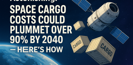 Space Cargo Costs to Plummet 93% by 2040: A New Era