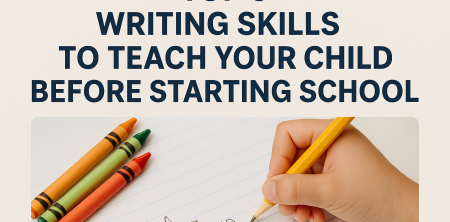 5 Essential Writing Skills for Kids Before School