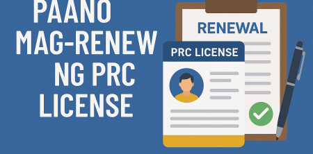 Paano Mag-renew ng PRC License