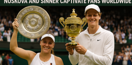 Wimbledon 2026: Nosková & Sinner Crowned Champions