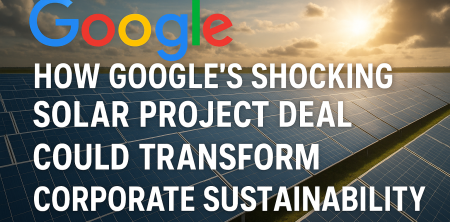 Google’s Solar Project Deal: A Game Changer for Corporate Sustainability