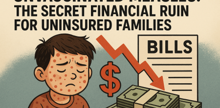 Unvaccinated Measles: The Secret Financial Ruin for Uninsured Families