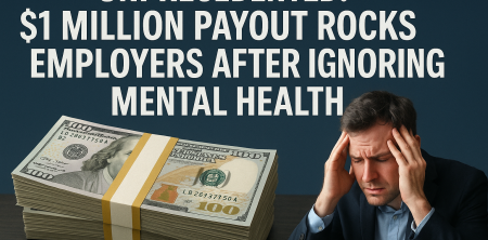 Unprecedented: $1 Million Payout Rocks Employers After Ignoring Mental Health