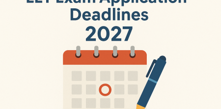 LET Exam Application Deadlines 2027