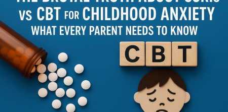 The Brutal Truth About SSRIs vs CBT for Childhood Anxiety: What Every Parent Needs to Know