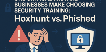 One Critical Mistake Businesses Make Choosing Security Training: Hoxhunt vs. Phished