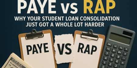 The Brutal Truth About PAYE vs RAP: Why Your Student Loan Consolidation Just Got a Whole Lot Harder