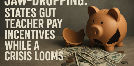 Jaw-Dropping: States Gut Teacher Pay Incentives While a Crisis Looms