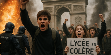 Explosive: Paris High School Protests Escalate — 625 Detained as Student Anger Erupts