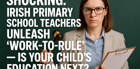 Shocking: Irish Primary School Teachers Unleash ‘Work-to-Rule’ — Is Your Child’s Education Next?