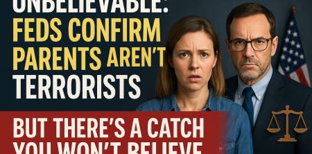 Unbelievable: Feds Confirm Parents Aren’t Terrorists – But There’s a Catch You Won’t Believe