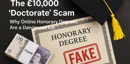 The £10,000 ‘Doctorate’ Scam: Why Online Honorary Degrees Are a Dangerous Lie