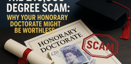 The £10,000 Degree Scam: Why Your Honorary Doctorate Might Be Worthless