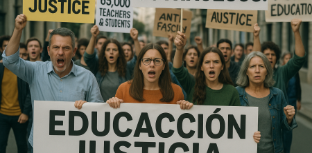 Outrageous: 65,000 Teachers & Students Demand Justice in Spain’s Education Showdown