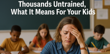 North Carolina’s Teacher Crisis: Thousands Untrained, What It Means For Your Kids