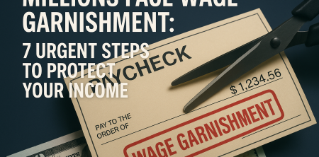 Millions Face Wage Garnishment: 7 Urgent Steps to Protect Your Income