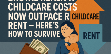 Brutal Reality: Childcare Costs Now Outpace Rent — Here’s How to Survive